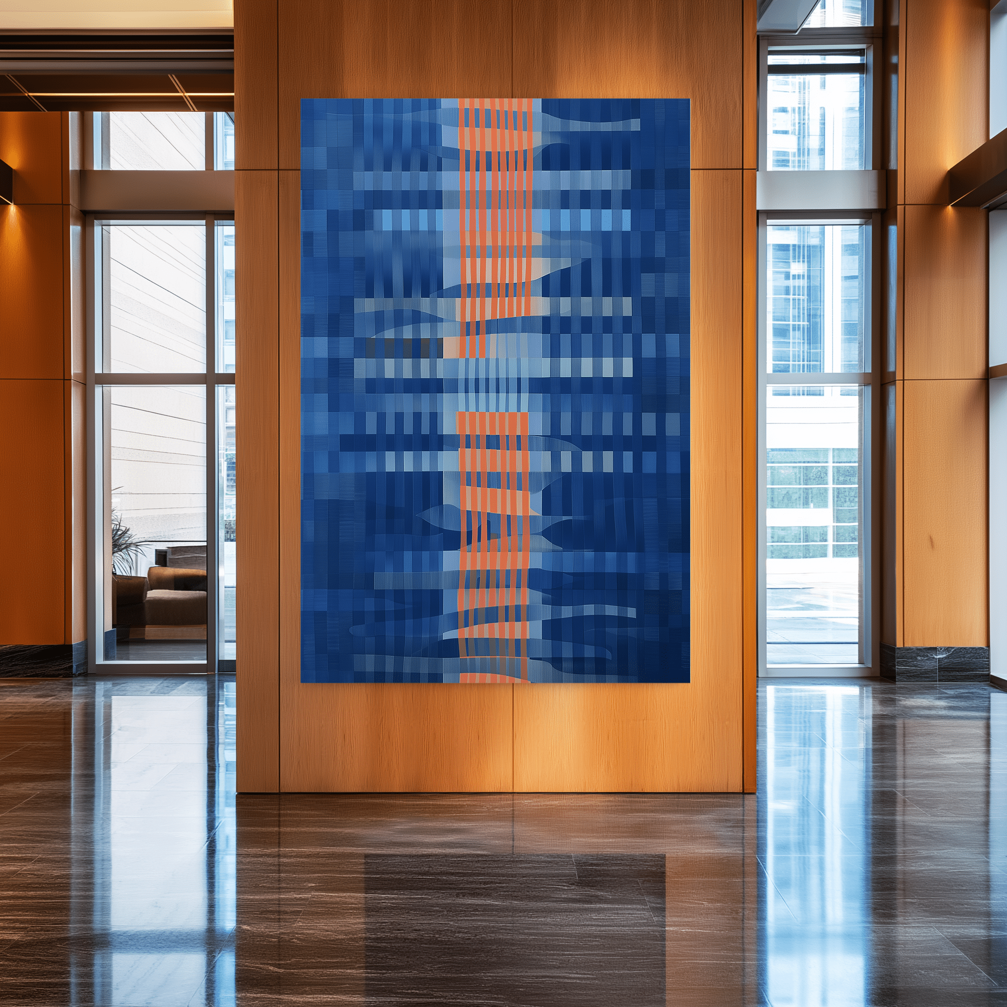 Tides on a Grid UA - 1263 - Unique Aesthetics