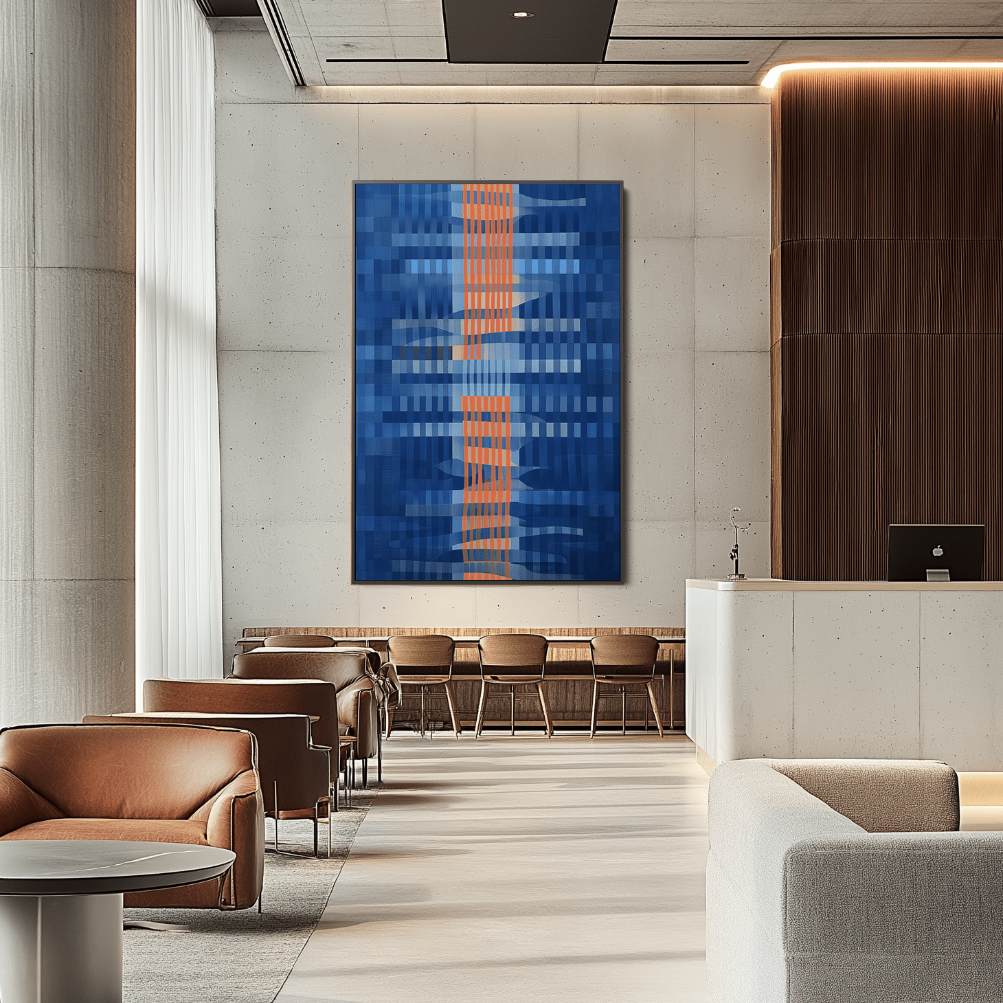 Tides on a Grid UA - 1263 - Unique Aesthetics