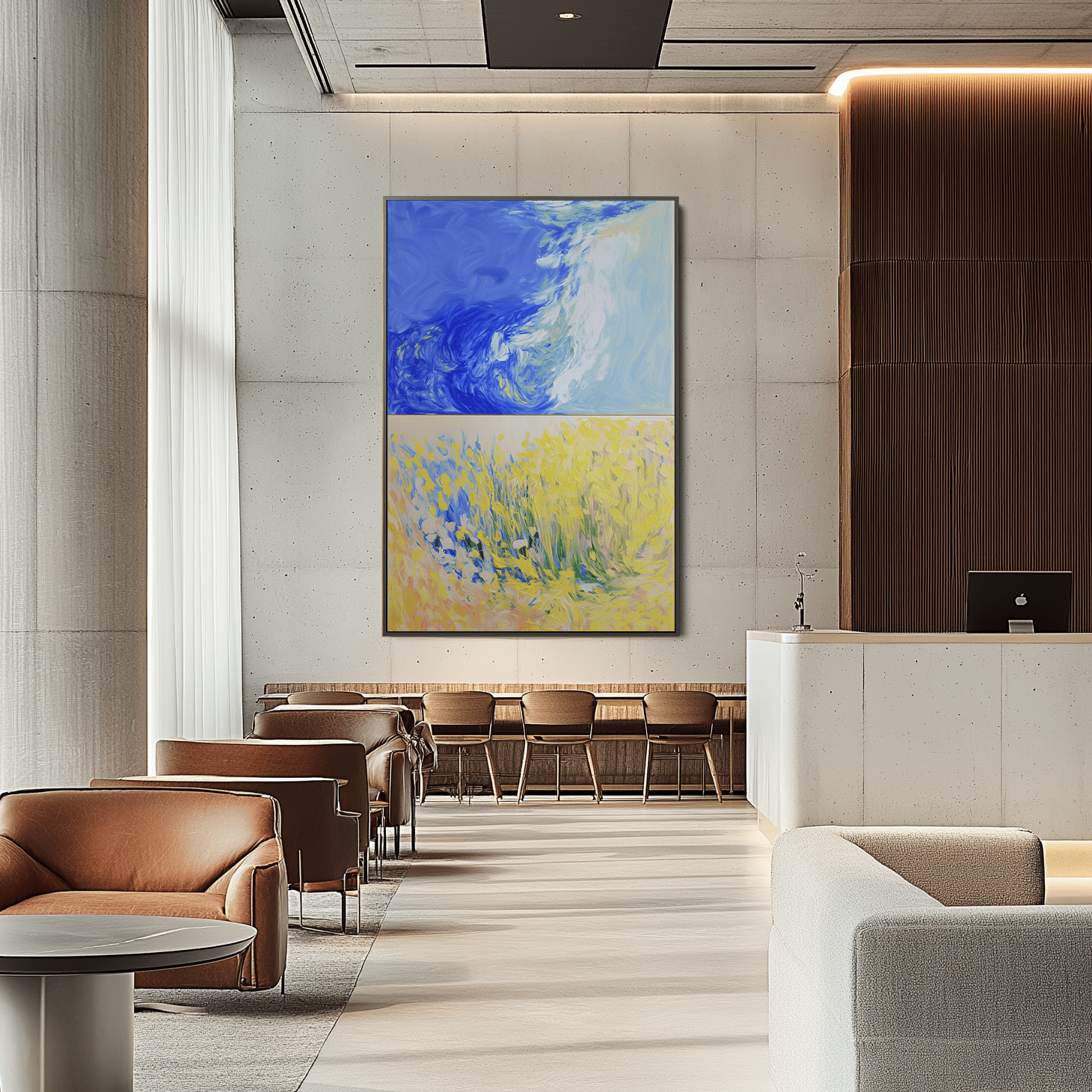 Waves Meet the Meadow UA - 1302 - Unique Aesthetics