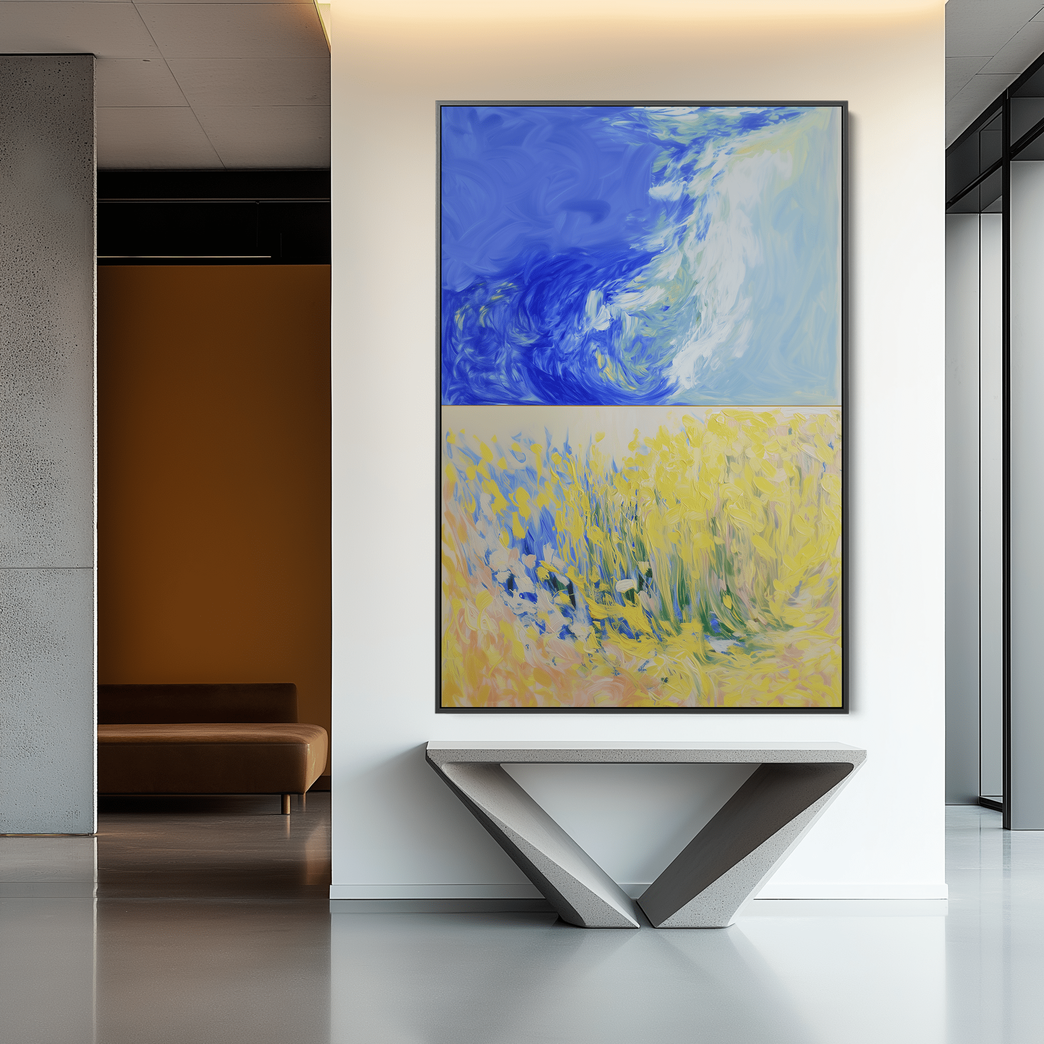 Waves Meet the Meadow UA - 1302 - Unique Aesthetics