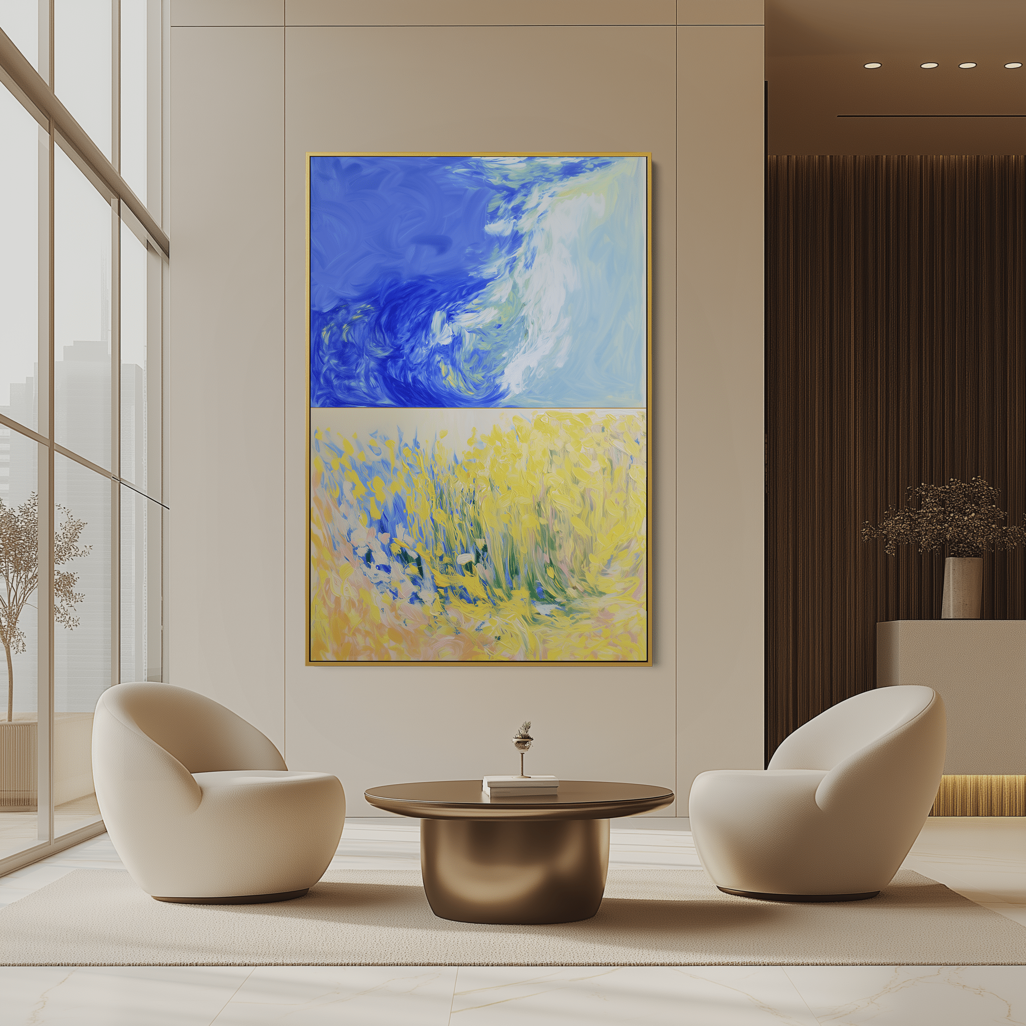 Waves Meet the Meadow UA - 1302 - Unique Aesthetics