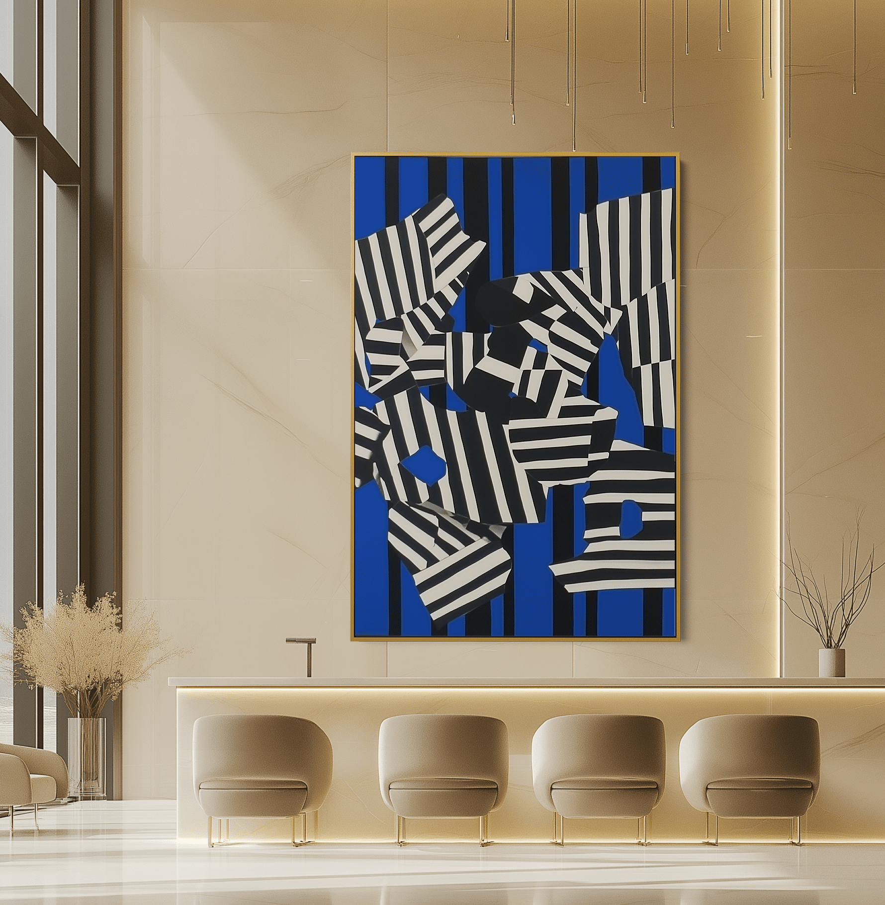 Zebra Collapse UA - 1141 - Unique Aesthetics